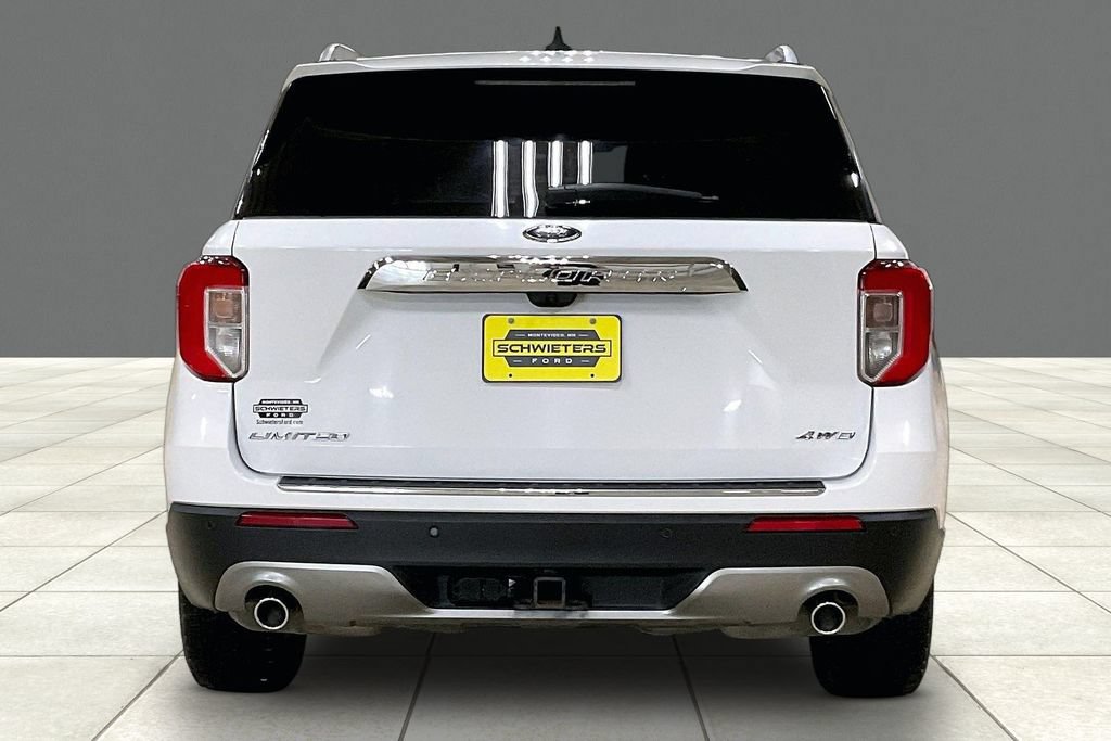 Certified 2021 Ford Explorer Limited w/ Class III Trailer Tow Package AWD/4WD image 4