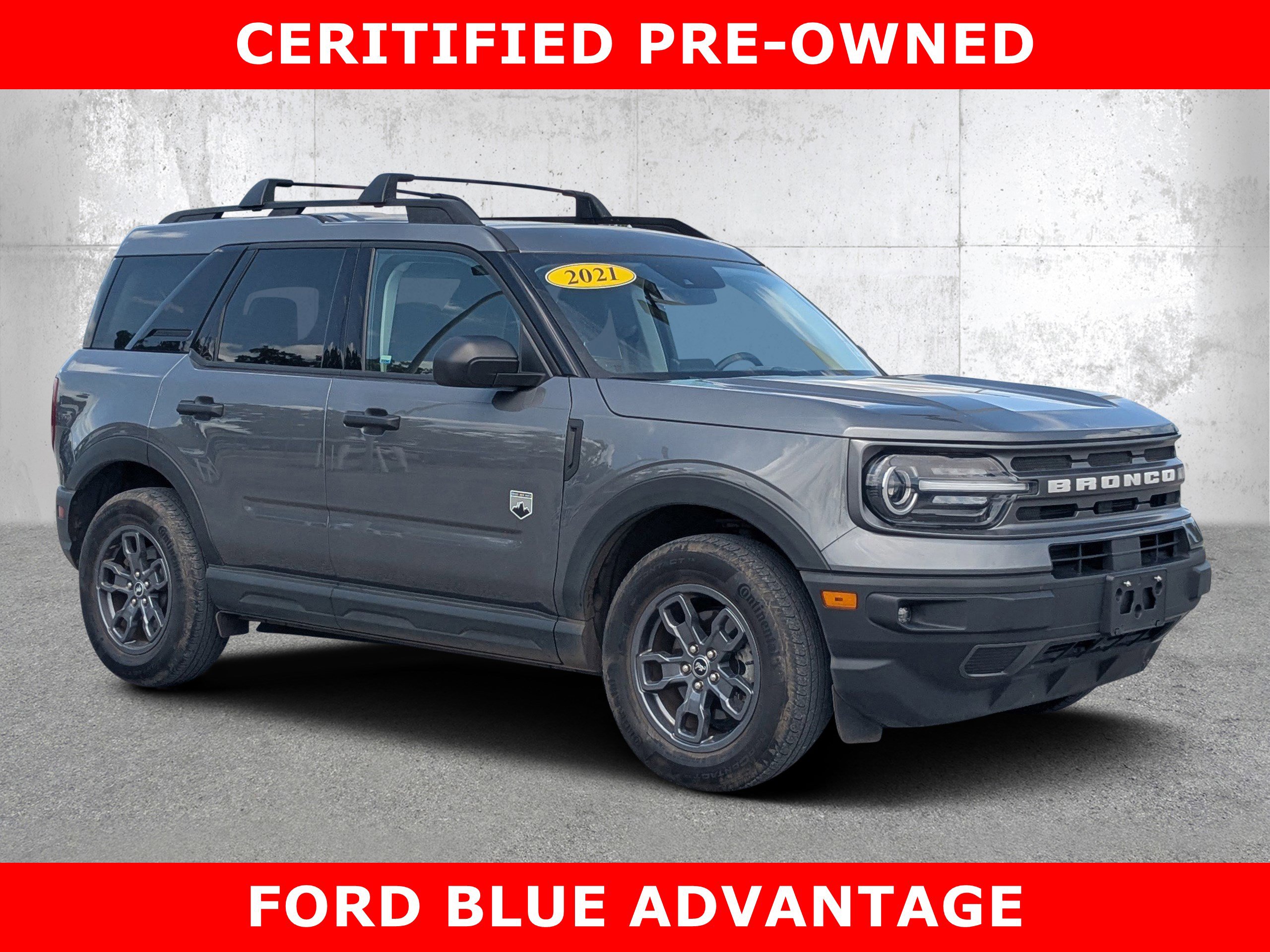 Certified 2021 Ford Bronco Sport Big Bend w/ Big Bend Package (96B)