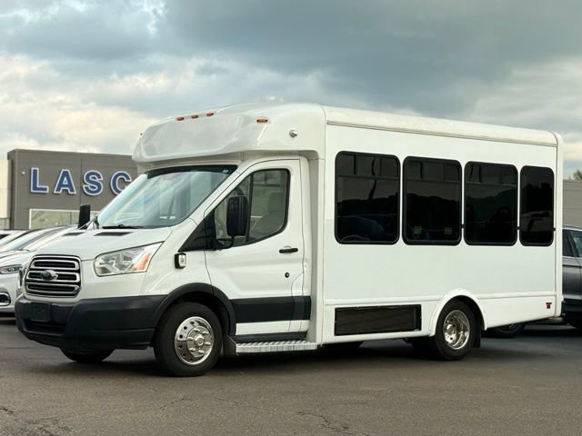 Certified 2019 Ford Transit 350 138 DRW w/ Shuttle Bus Prep Package