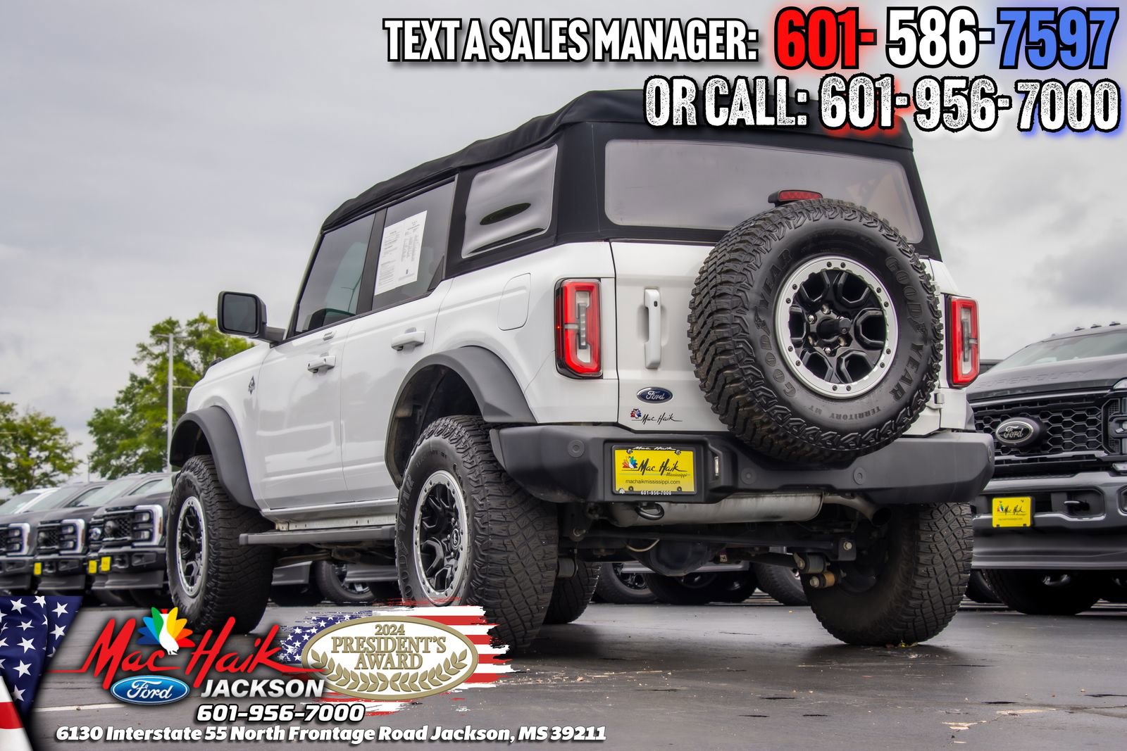 Certified 2022 Ford Bronco Outer Banks w/ Sasquatch Package AWD/4WD image 5