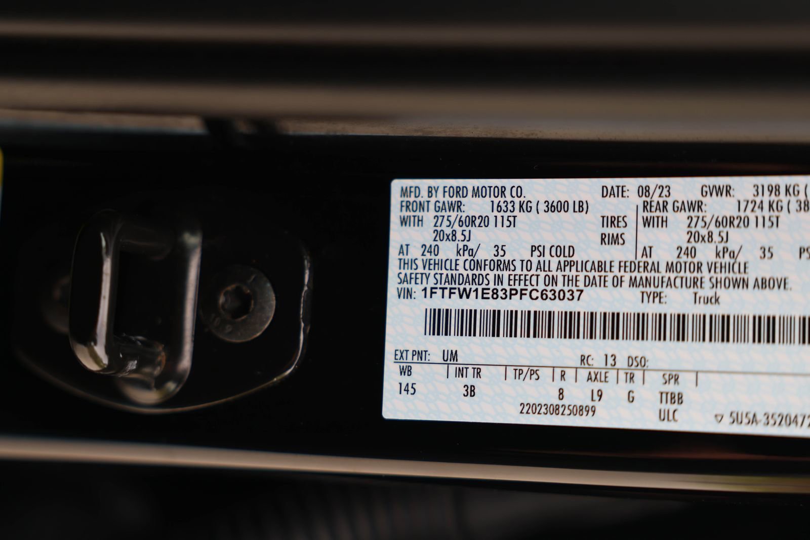 Certified 2023 Ford F150 Platinum w/ Equipment Group 701A High AWD/4WD image 41