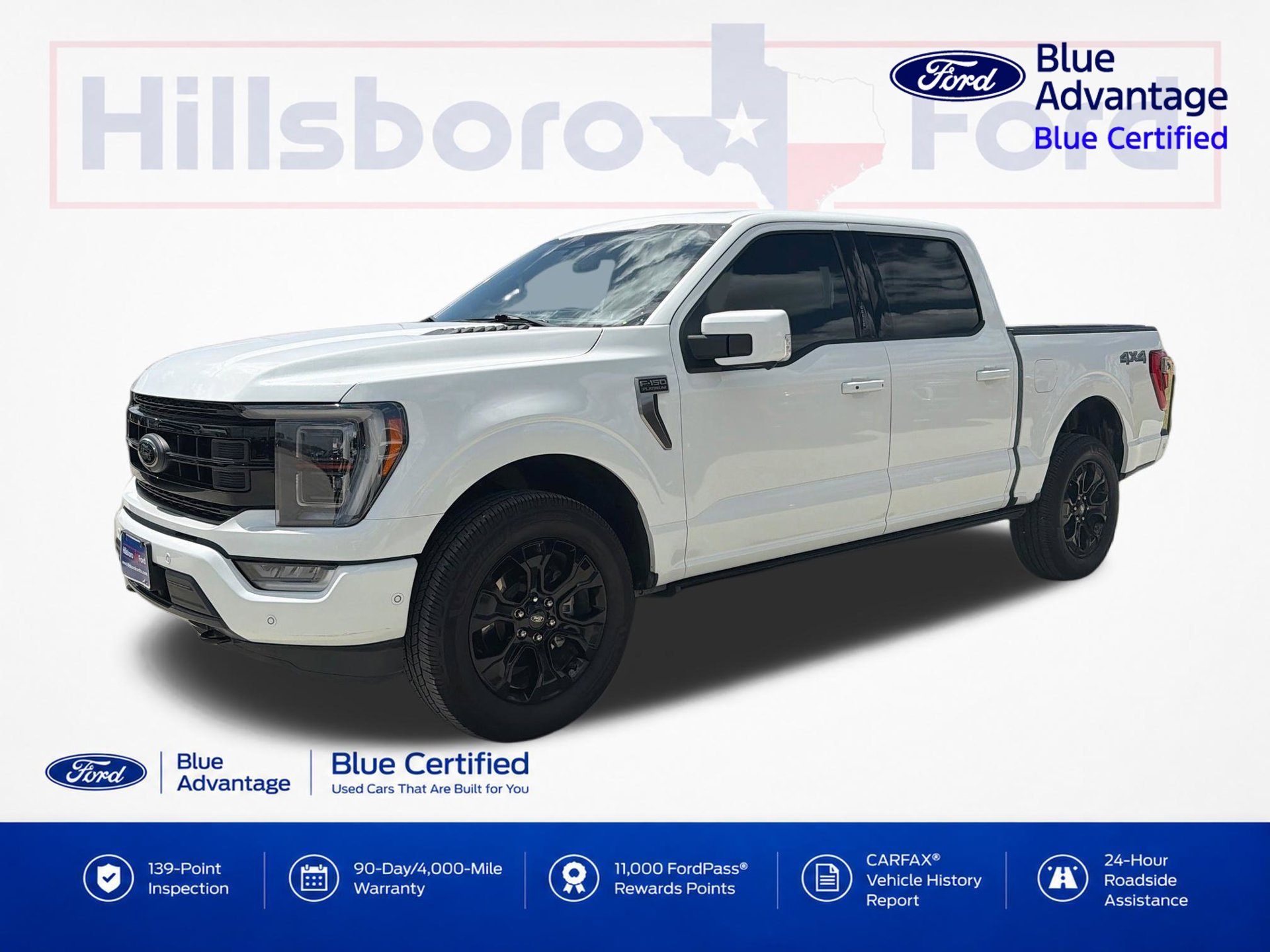 Certified 2022 Ford F150 Platinum w/ Equipment Group 701A High