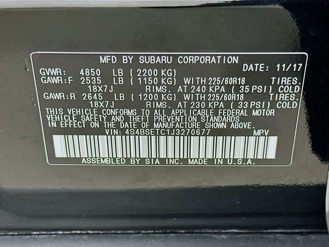 Used 2018 Subaru Outback 3.6R Touring image 24