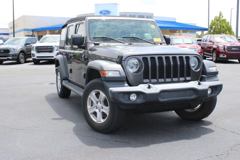 Used 2019 Jeep Wrangler Unlimited Sport S AWD/4WD image 1
