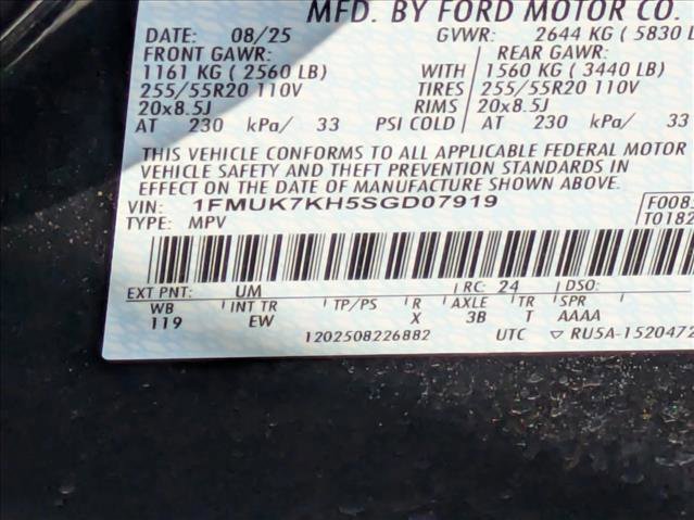 Certified 2025 Ford Explorer ST-Line image 22