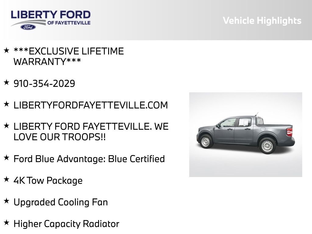 Certified 2023 Ford Maverick XL w/ Equipment Group 100A Standard AWD/4WD image 5