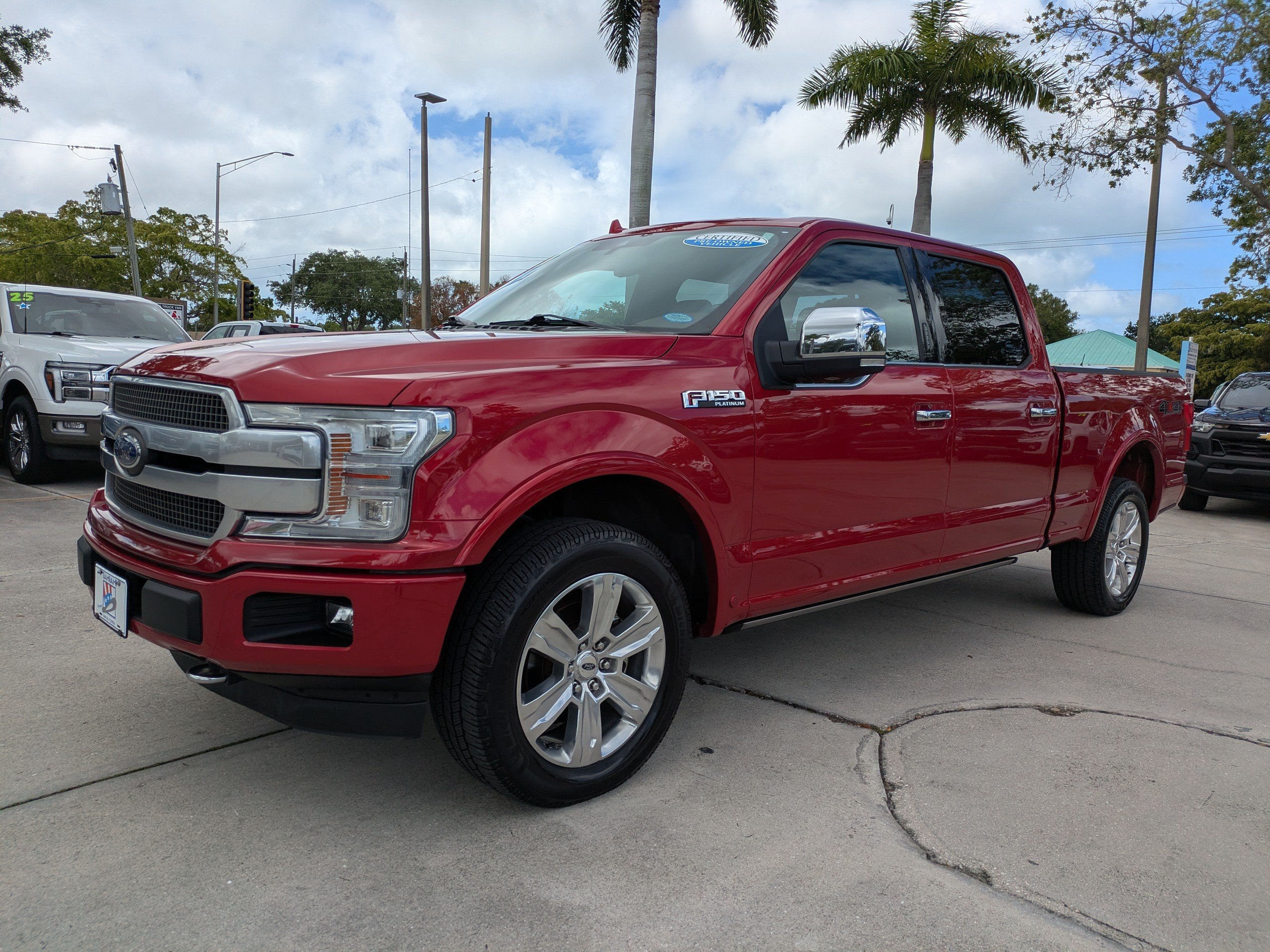 Certified 2020 Ford F150 Platinum w/ Equipment Group 701A Luxury AWD/4WD image 7
