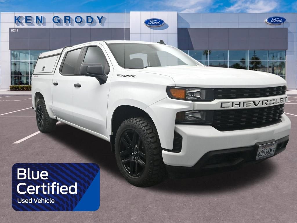 Used 2022 Chevrolet Silverado 1500 Custom w/ LPO, Blackout Package