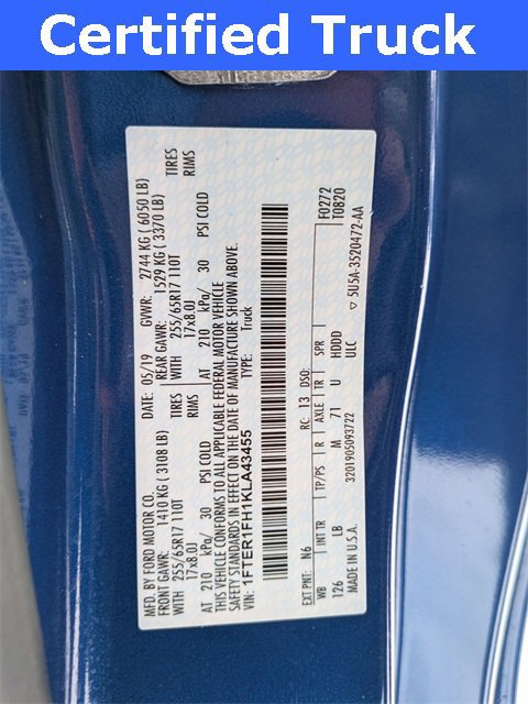 Certified 2019 Ford Ranger XLT w/ Equipment Group 302A Luxury image 21