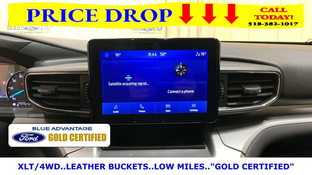 Certified 2022 Ford Explorer XLT w/ Equipment Group 202A image 42