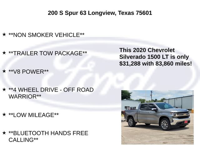 Used 2020 Chevrolet Silverado 1500 LT AWD/4WD image 5
