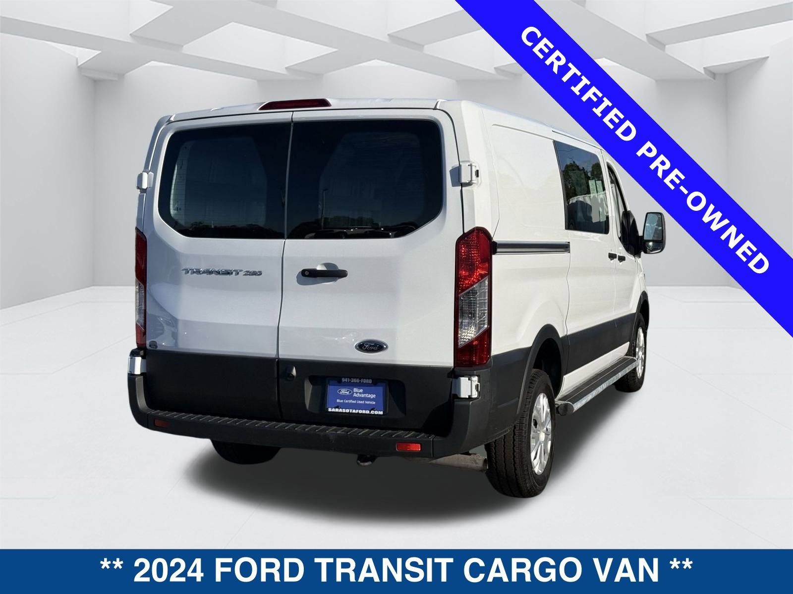 Certified 2024 Ford Transit 250 Low Roof w/ Exterior Upgrade Package RWD image 4