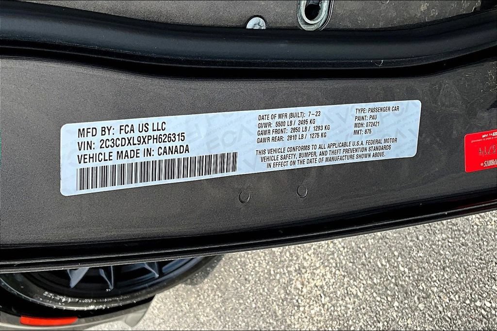 Used 2023 Dodge Charger SRT Hellcat w/ Harman/Kardon Audio Group RWD image 23