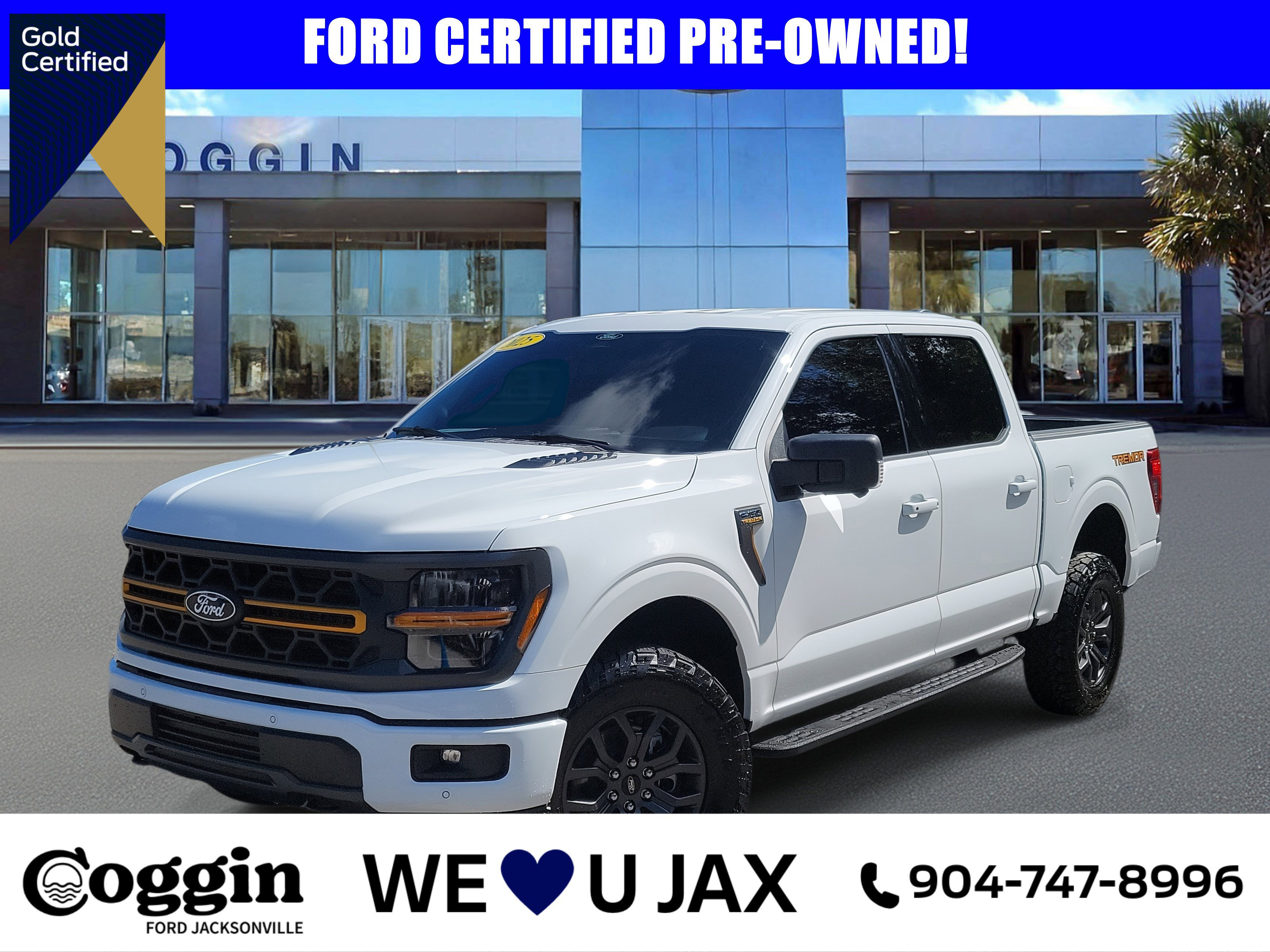 Certified 2025 Ford F150 Tremor w/ Bed Utility Package