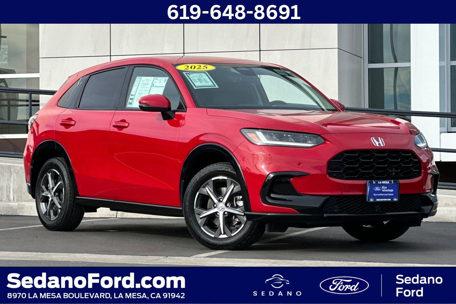 Used 2025 Honda HR-V EX-L image 1