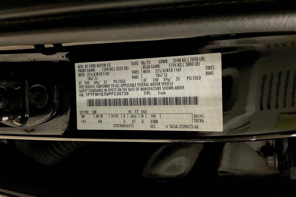 Certified 2023 Ford F150 Lariat AWD/4WD image 29
