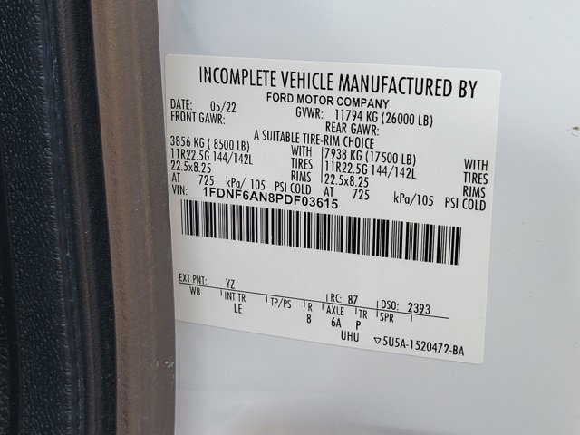 Certified 2023 Ford F650 2WD Regular Cab Super Duty image 19