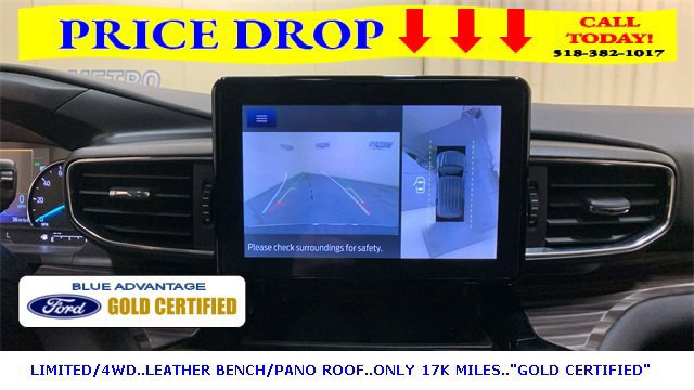 Certified 2022 Ford Explorer Limited w/ Equipment Group 301A image 49