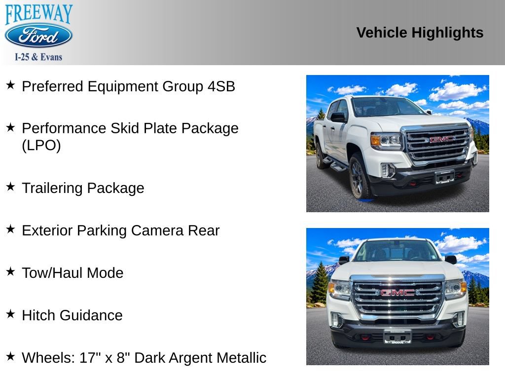 Used 2021 GMC Canyon AT4 AWD/4WD image 3