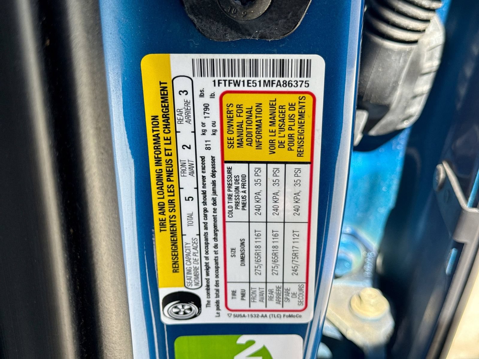 Certified 2021 Ford F150 XLT w/ Equipment Group 302A High AWD/4WD image 19