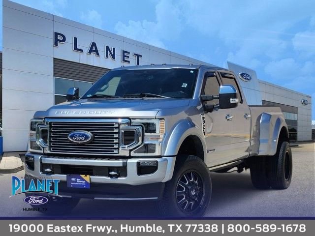 Certified 2022 Ford F450 Platinum w/ FX4 Off-Road Package AWD/4WD image 1