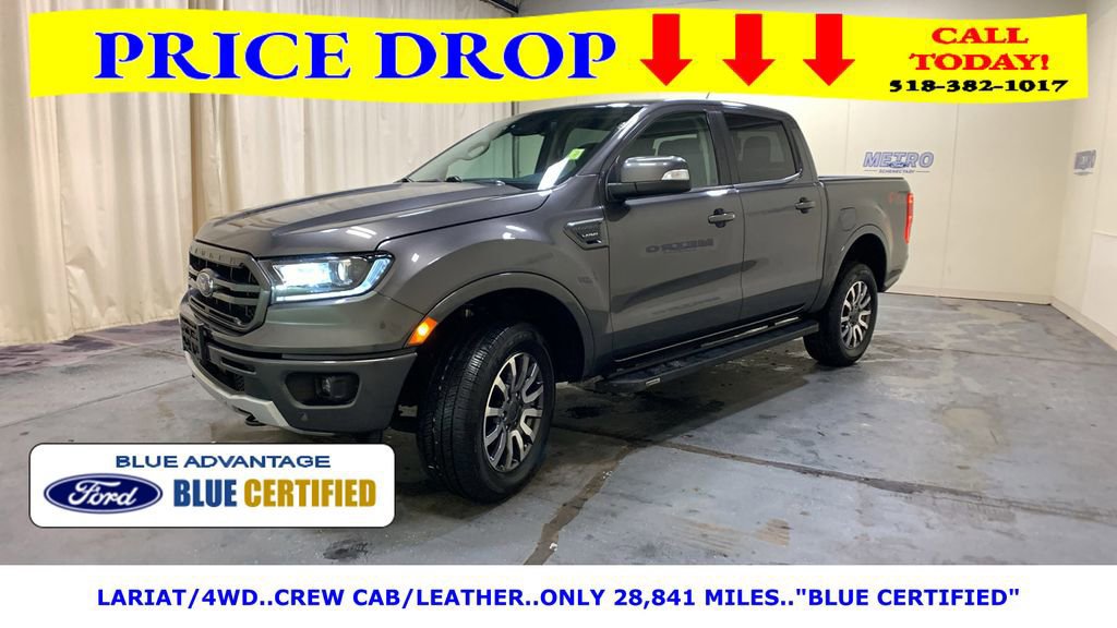 Certified 2019 Ford Ranger Lariat w/ Equipment Group 501A Mid image 2