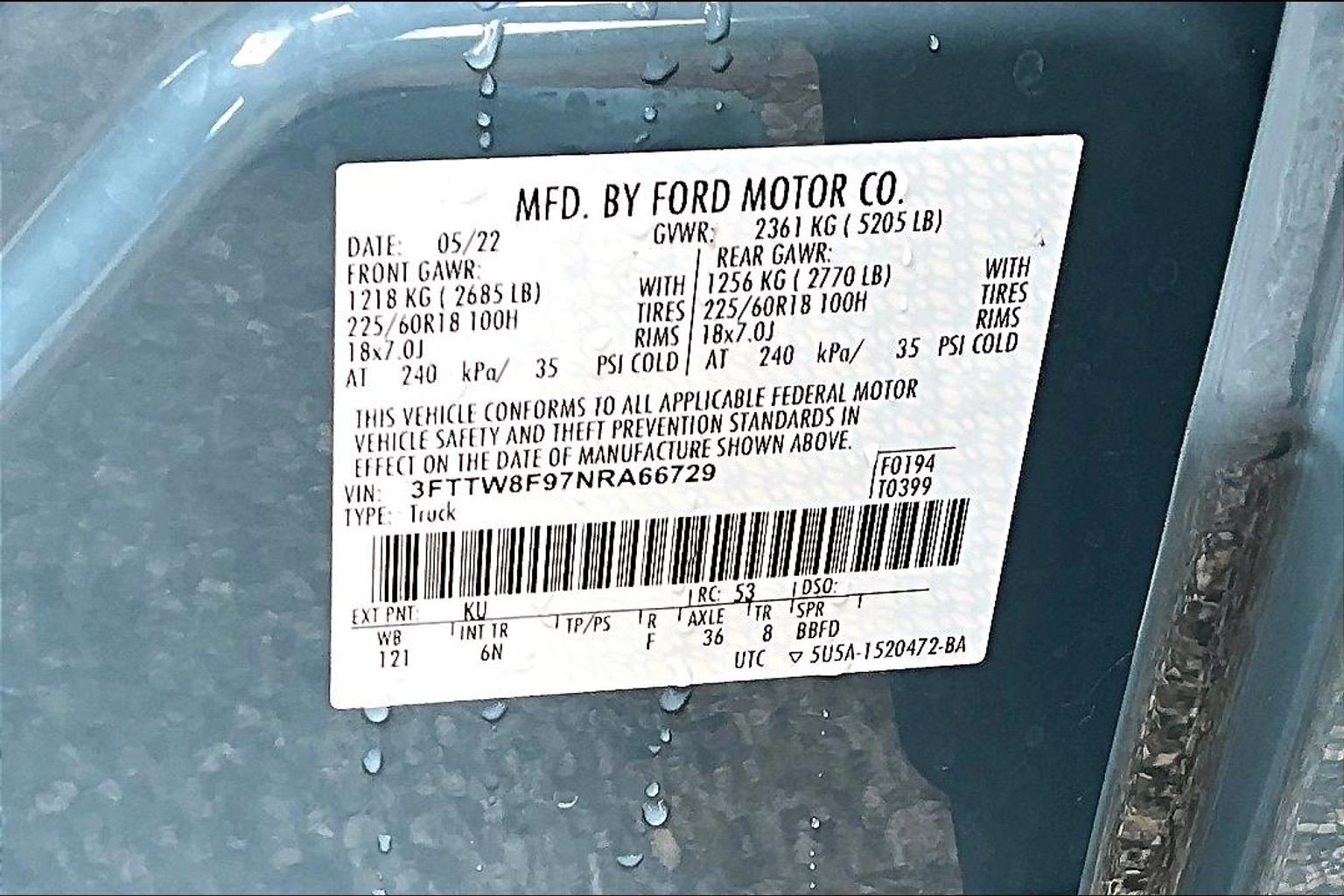 Certified 2022 Ford Maverick Lariat w/ Lariat Luxury Package AWD/4WD image 36