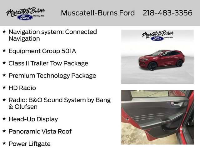 Certified 2023 Ford Escape ST-Line Elite w/ Premium Technology Package image 4