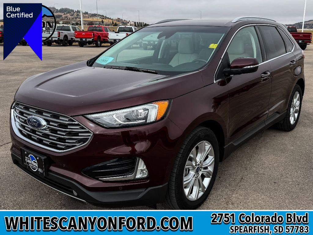 Certified 2020 Ford Edge Titanium w/ Class II Trailer Tow Package