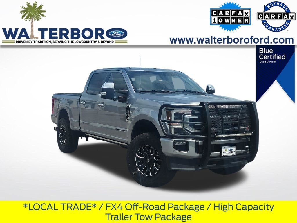 Certified 2020 Ford F250 Platinum w/ FX4 Off-Road Package AWD/4WD 360° Tour