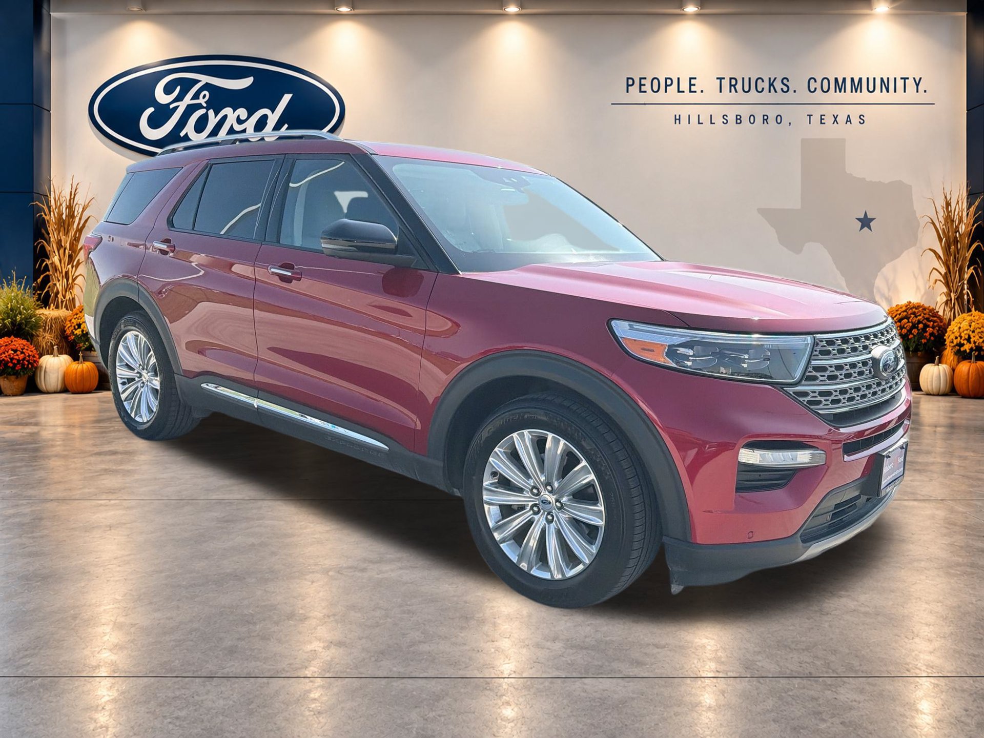 Certified 2023 Ford Explorer Limited w/ Limited Technology Package RWD image 3