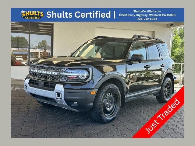 Certified 2025 Ford Bronco Sport Badlands w/ Badlands Tech Package