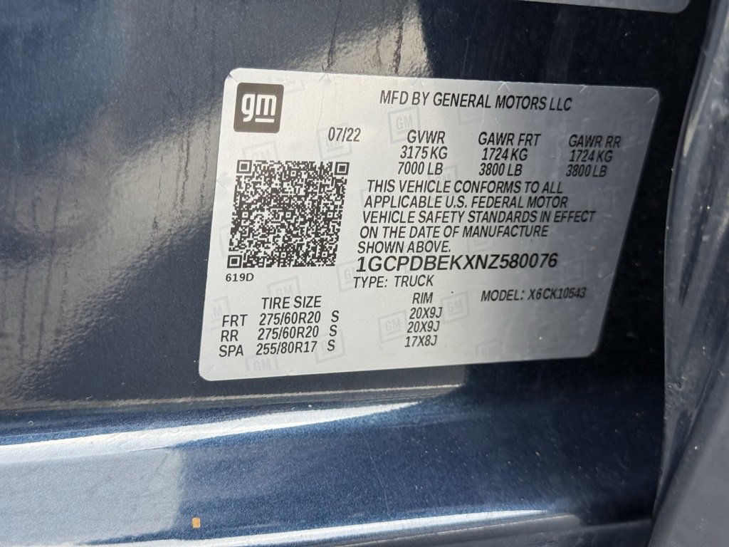 Used 2022 Chevrolet Silverado 1500 Custom image 36