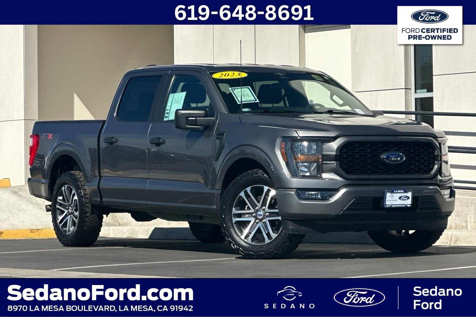 Certified 2023 Ford F150 XL w/ STX Appearance Package image 1