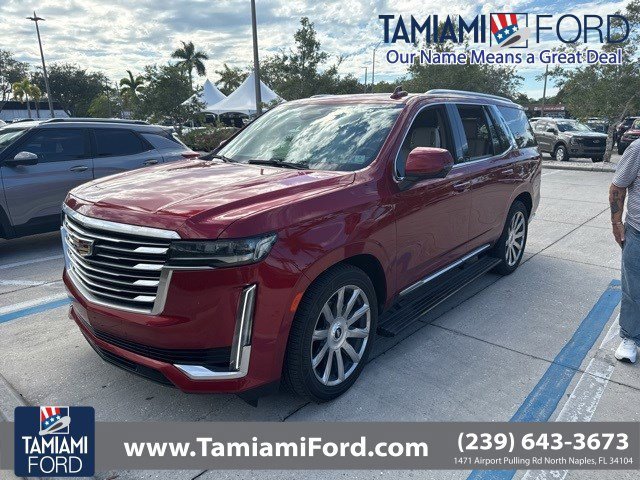 Used 2021 Cadillac Escalade Premium Luxury Platinum