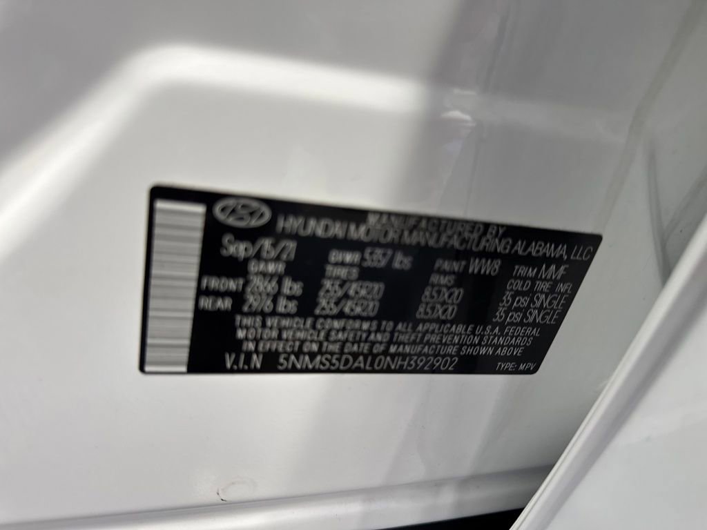 Used 2022 Hyundai Santa Fe Calligraphy image 36