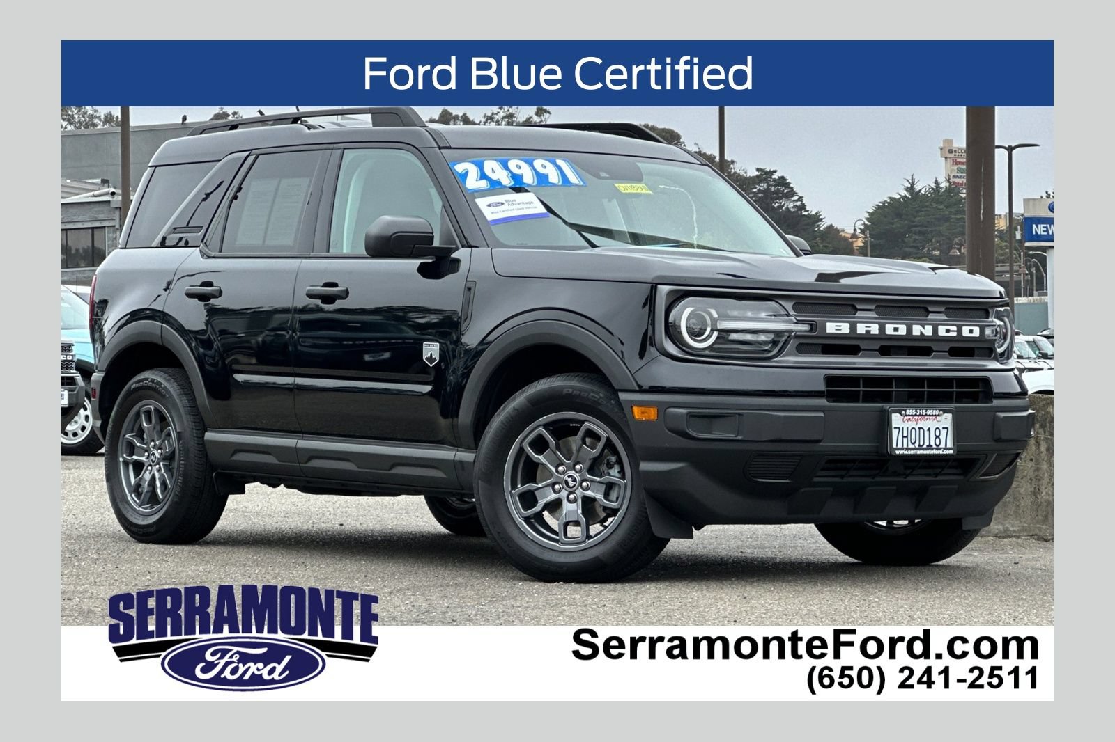 Certified 2022 Ford Bronco Sport Big Bend