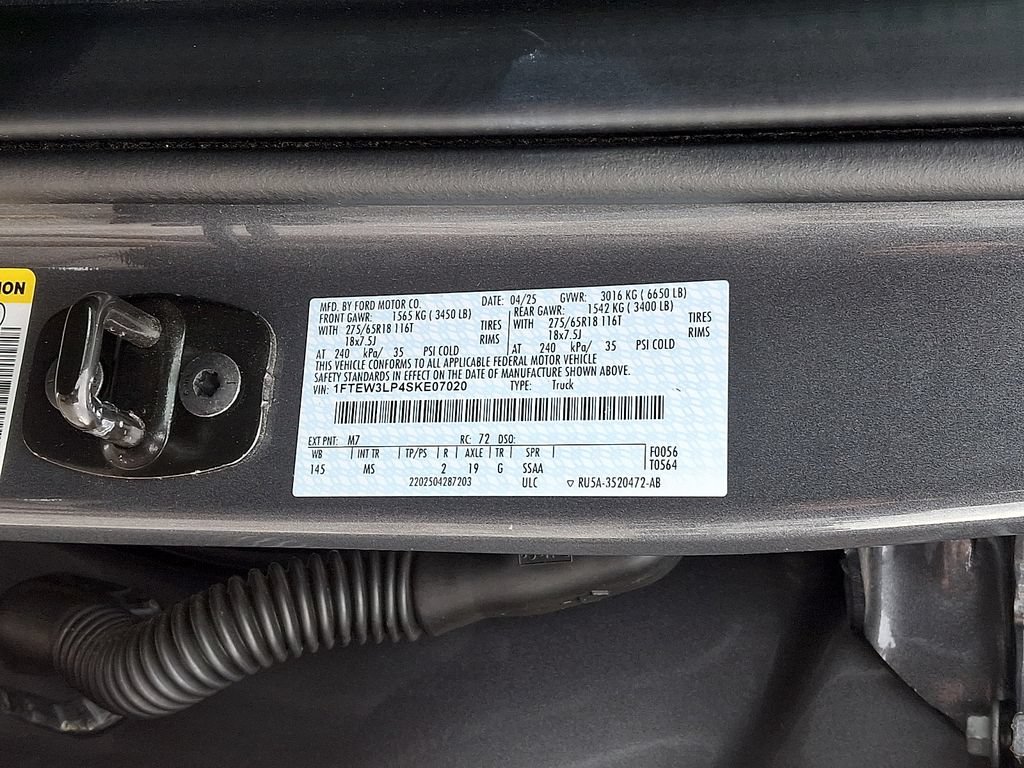 Certified 2025 Ford F150 XLT w/ Equipment Group 301A Standard AWD/4WD image 28