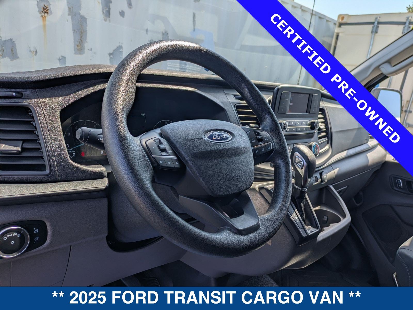 Certified 2025 Ford Transit 250 Low Roof w/ Exterior Upgrade Package RWD image 27