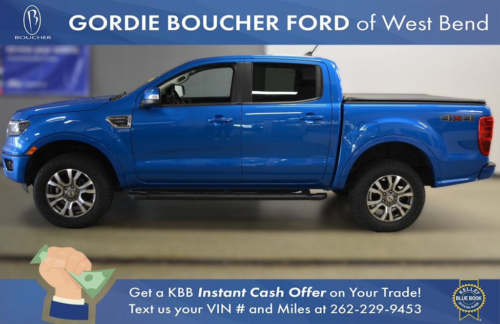 Certified 2021 Ford Ranger Lariat w/ Trailer Tow Package AWD/4WD image 2