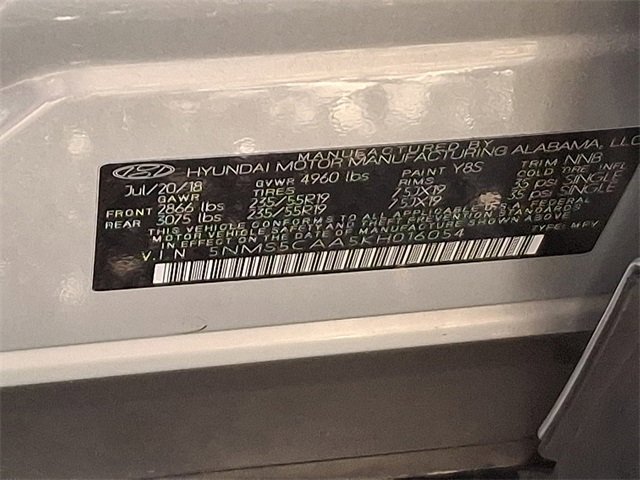 Used 2019 Hyundai Santa Fe Limited image 28