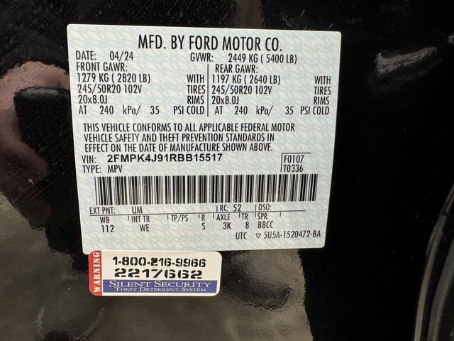 Certified 2024 Ford Edge ST-Line image 31