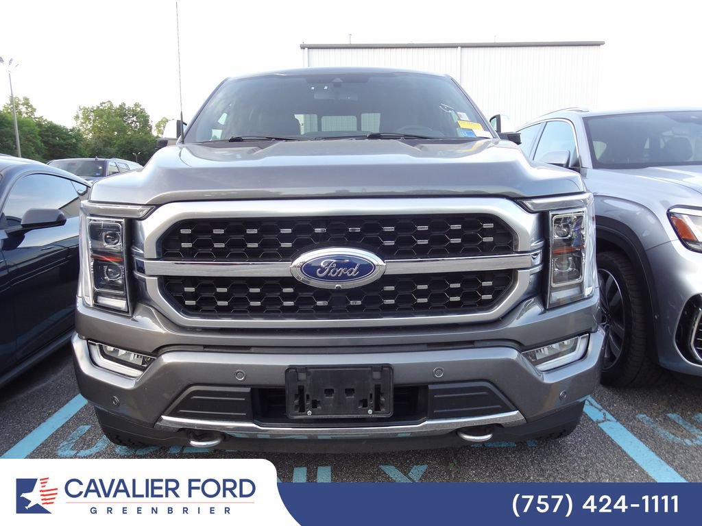 Certified 2022 Ford F150 Platinum w/ Equipment Group 701A High AWD/4WD image 2