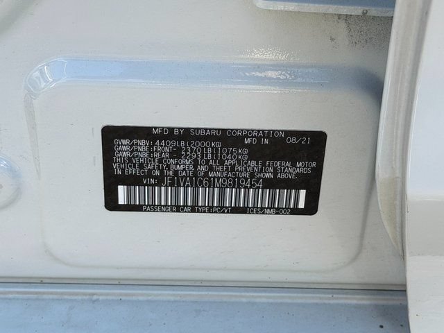 Used 2021 Subaru WRX Premium w/ Popular Package #1 AWD/4WD image 28