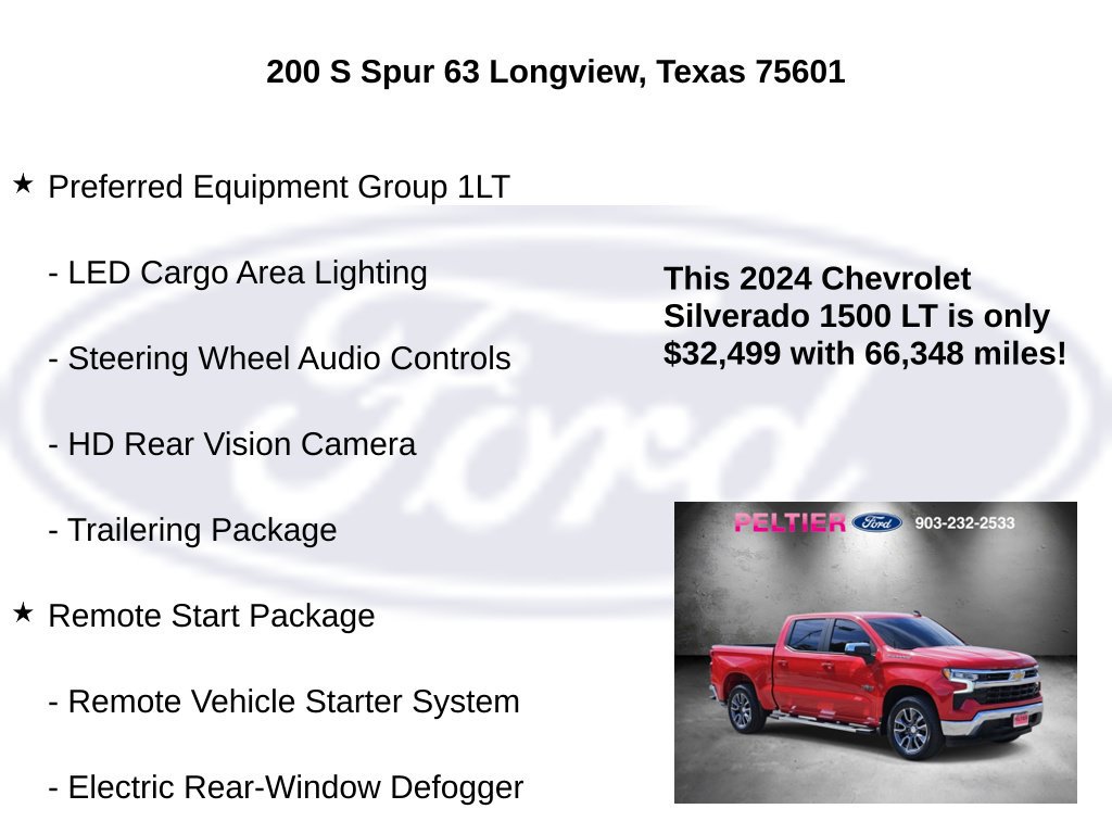 Used 2024 Chevrolet Silverado 1500 LT RWD image 20