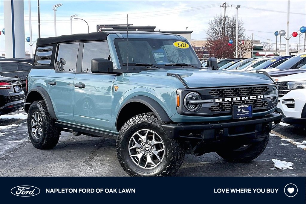 Certified 2021 Ford Bronco Badlands image 1