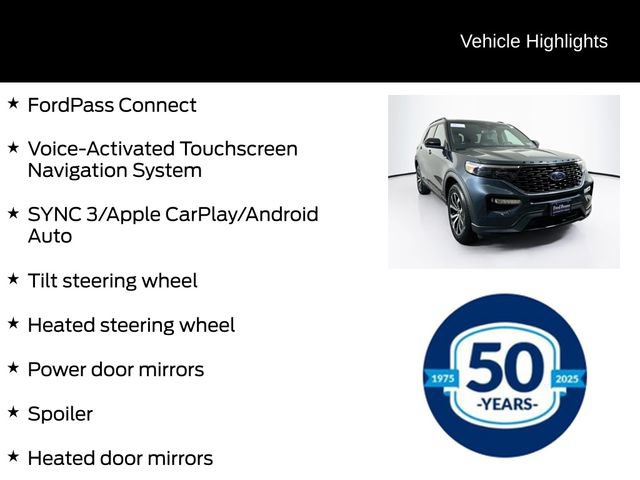 Certified 2022 Ford Explorer ST-Line w/ Class IV Trailer Tow Package AWD/4WD image 21