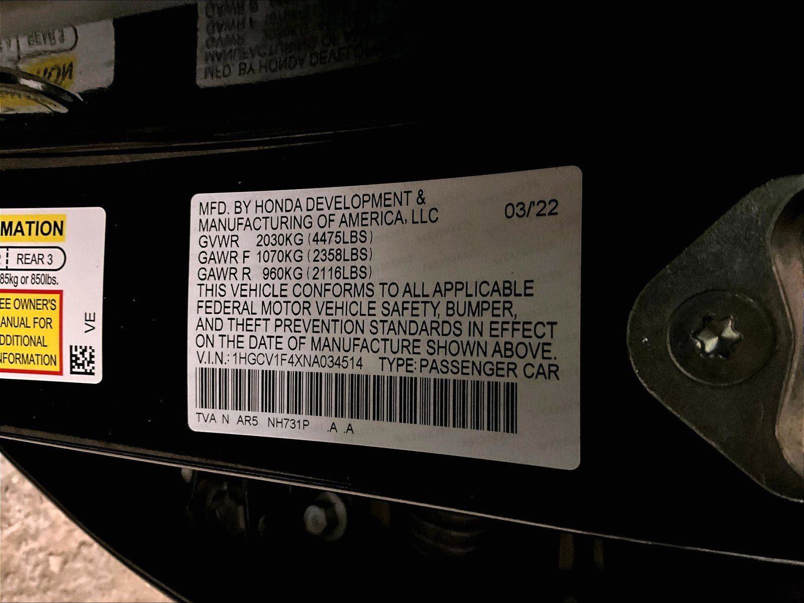 Used 2022 Honda Accord Sport Special Edition image 32