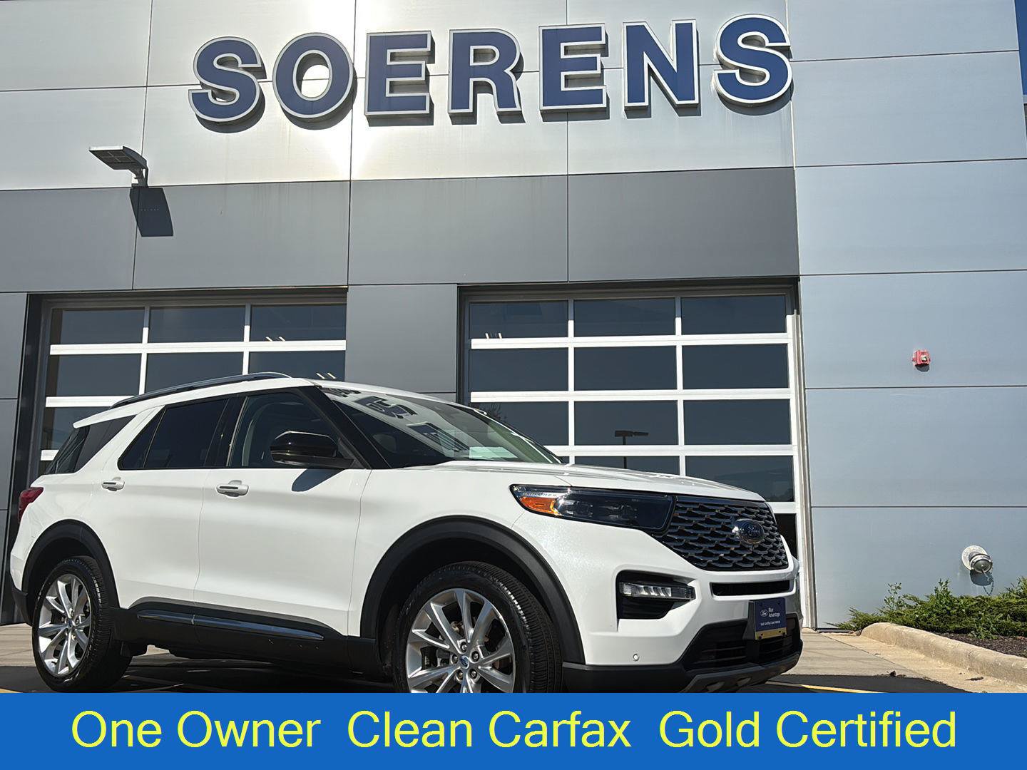 Certified 2023 Ford Explorer Platinum w/ Technology Package