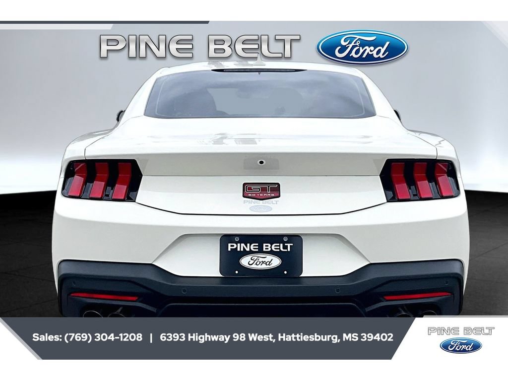 Certified 2025 Ford Mustang GT Premium w/ 60th Anniversary Package RWD image 4